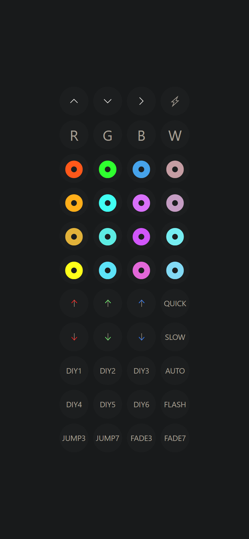 IOT bridge which allows controlling RGB lights with 44 key IR remote via a raspberry pi, from anywhere in the world! Uses LIRC and Websockets, and is secured by TOTP implementation to ensure only owner have access.